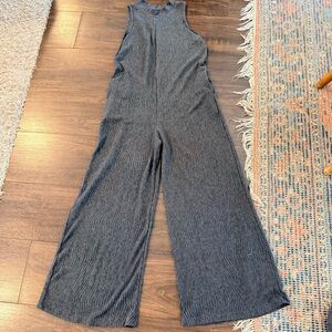 Ces Femme Gray Sleeveless Jumpsuit